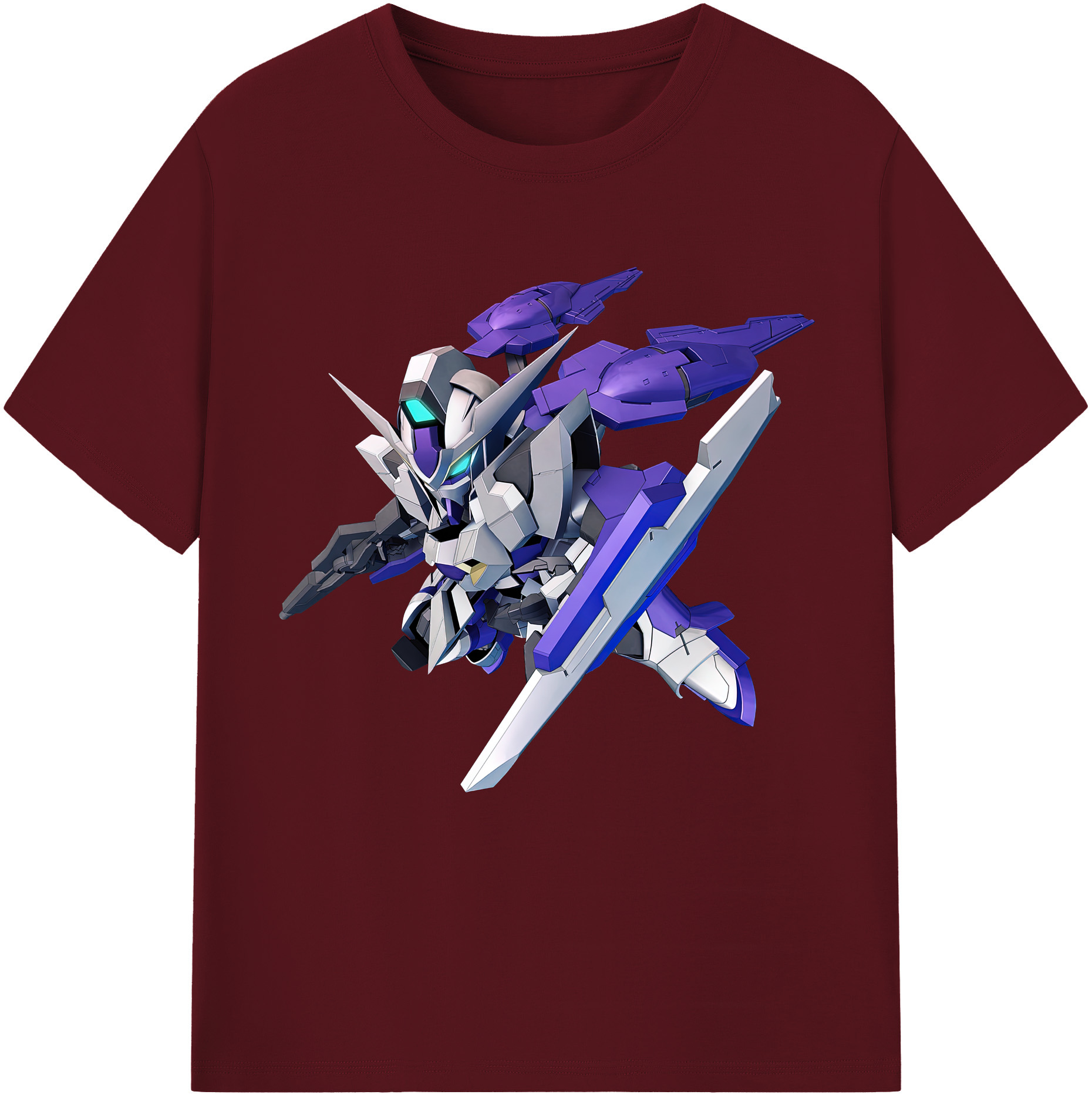 （画像用） 機動戦士ガンダム Mobile Suit Gundam 綿100％半袖Tシャツ（フロントプリント）